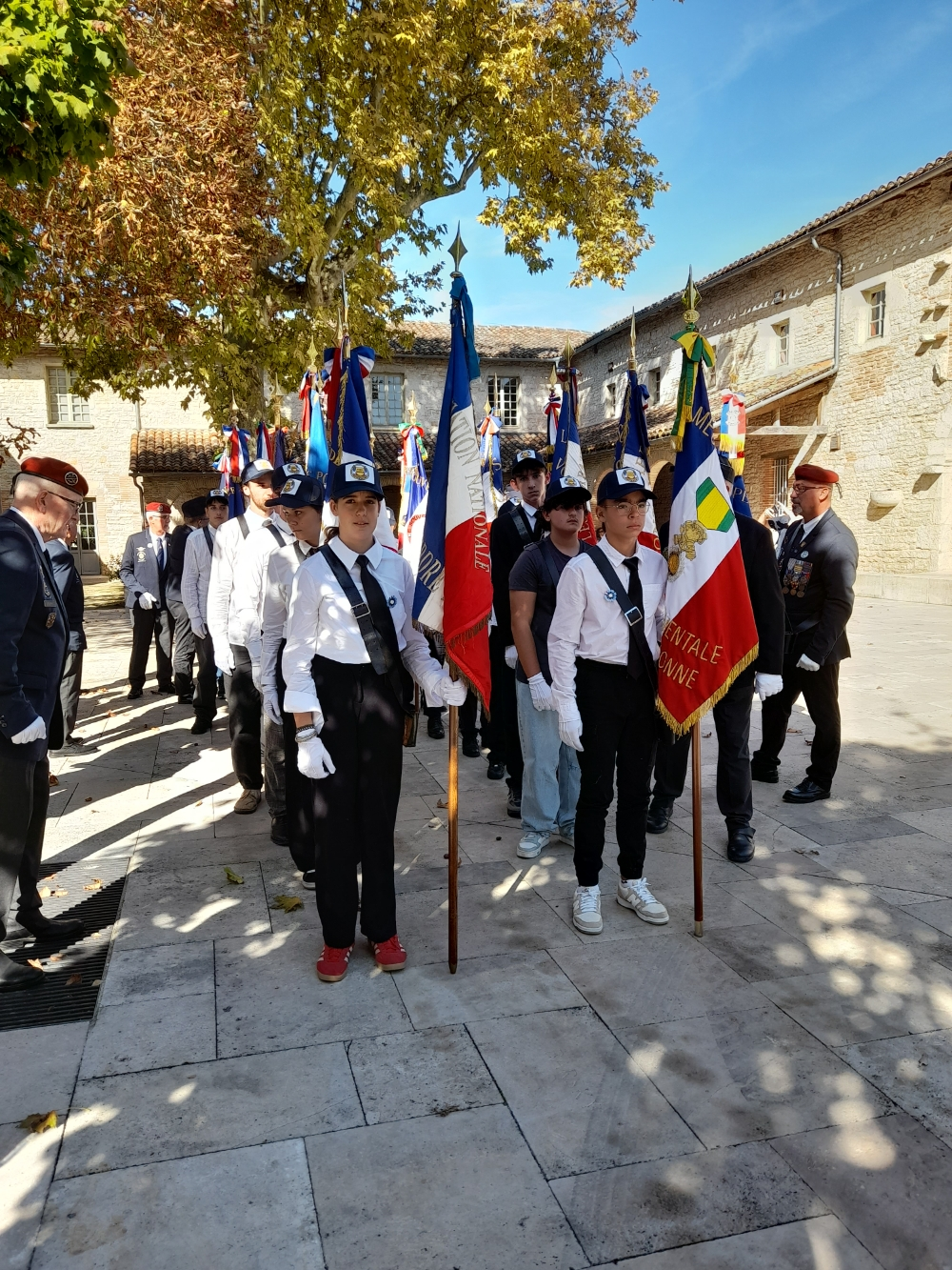  4ème session de l’école des porte-drapeaux à Caussade