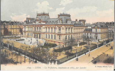La préfecture du Rhône à Lyon
